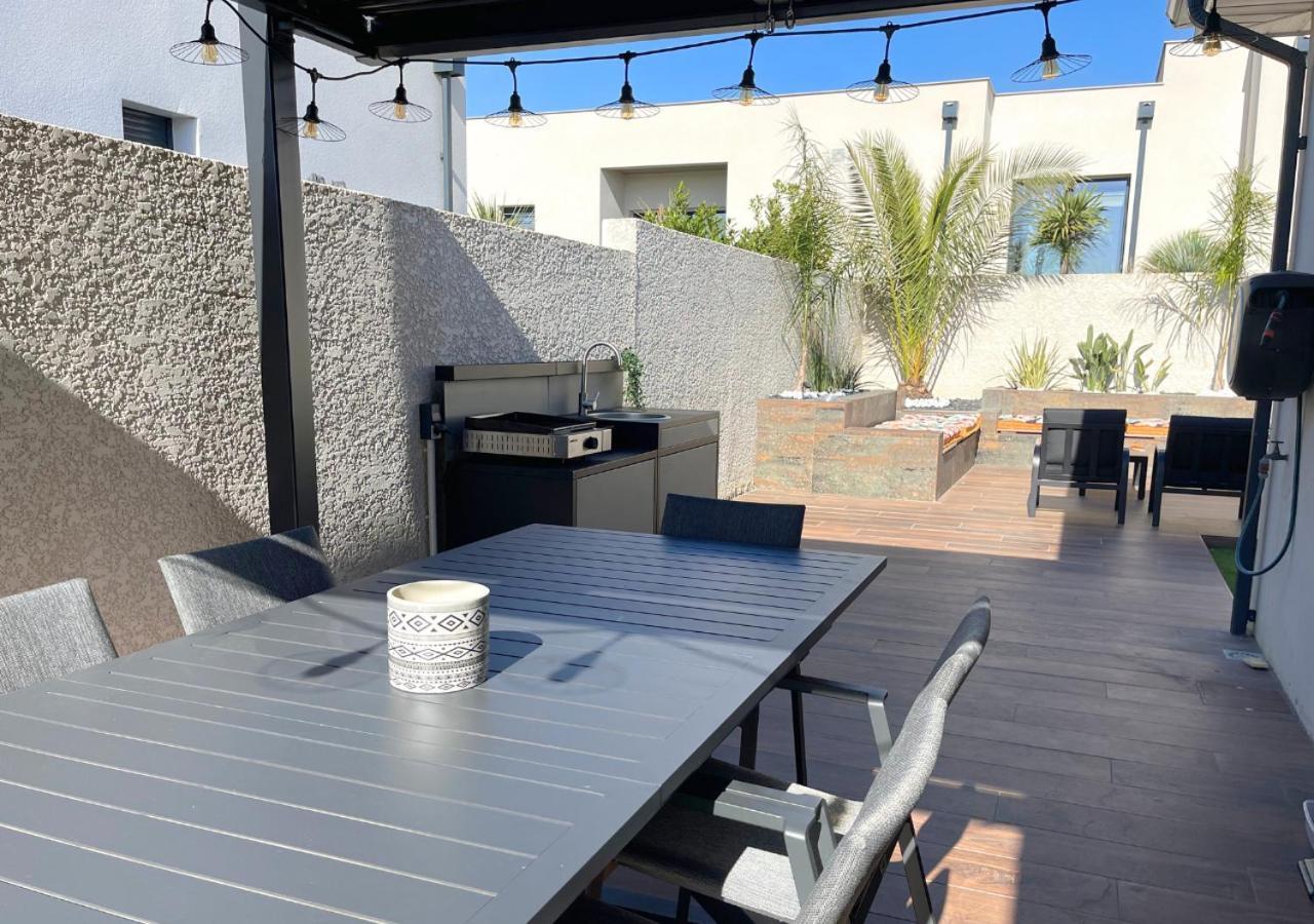 Villa Contemporaine Avec Piscine Chauffee Proche Des Plages Sauvian Екстер'єр фото