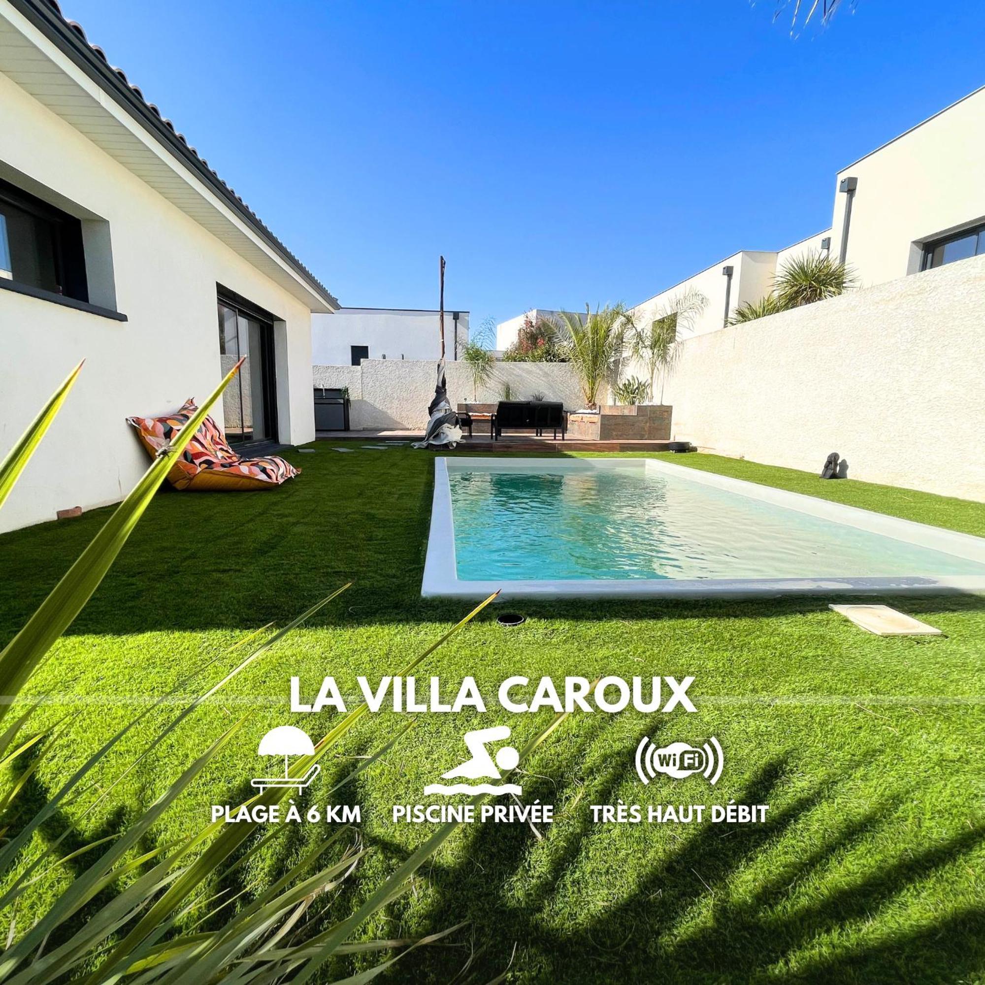 Villa Contemporaine Avec Piscine Chauffee Proche Des Plages Sauvian Екстер'єр фото
